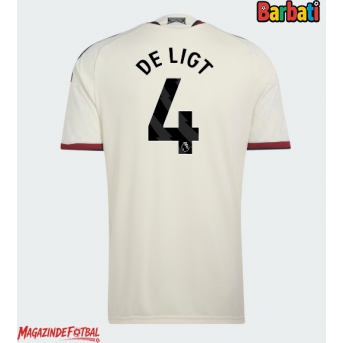 Manchester United Matthijs de Ligt #4 Tricou Fotbal Replică 2026-27 Barbati Treilea